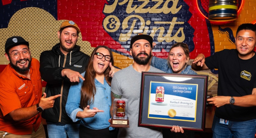 Karbach Brewing Celebrates Winning Colored by INX Can Design Contest