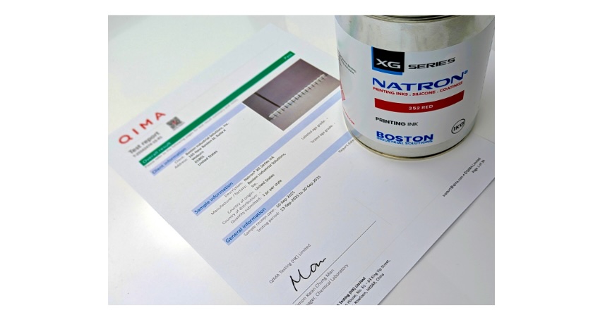 Boston Industrial Solutions’ Natron XG Series Ink Exceeds Global Safety Compliance