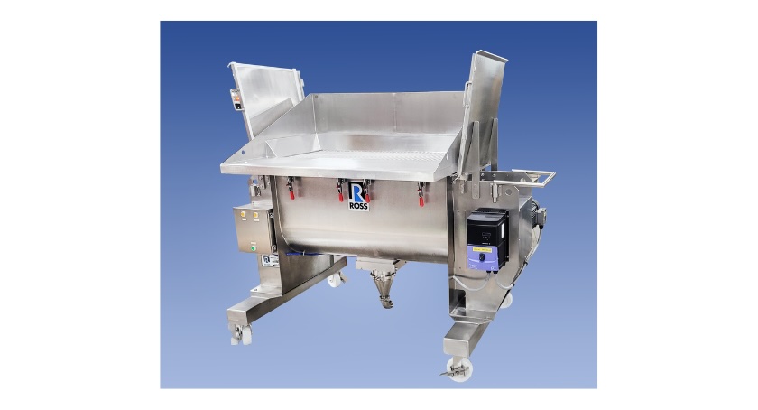 ROSS Ribbon Blender is Optimized for Efficient Powder Handling